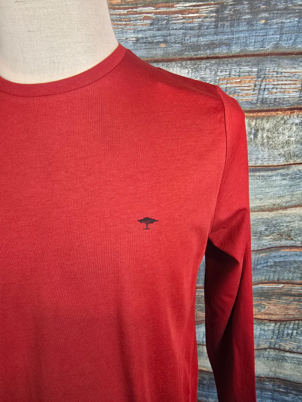 FYNCH HATTON LONG SLEEVE COTTON T-SHIRTS