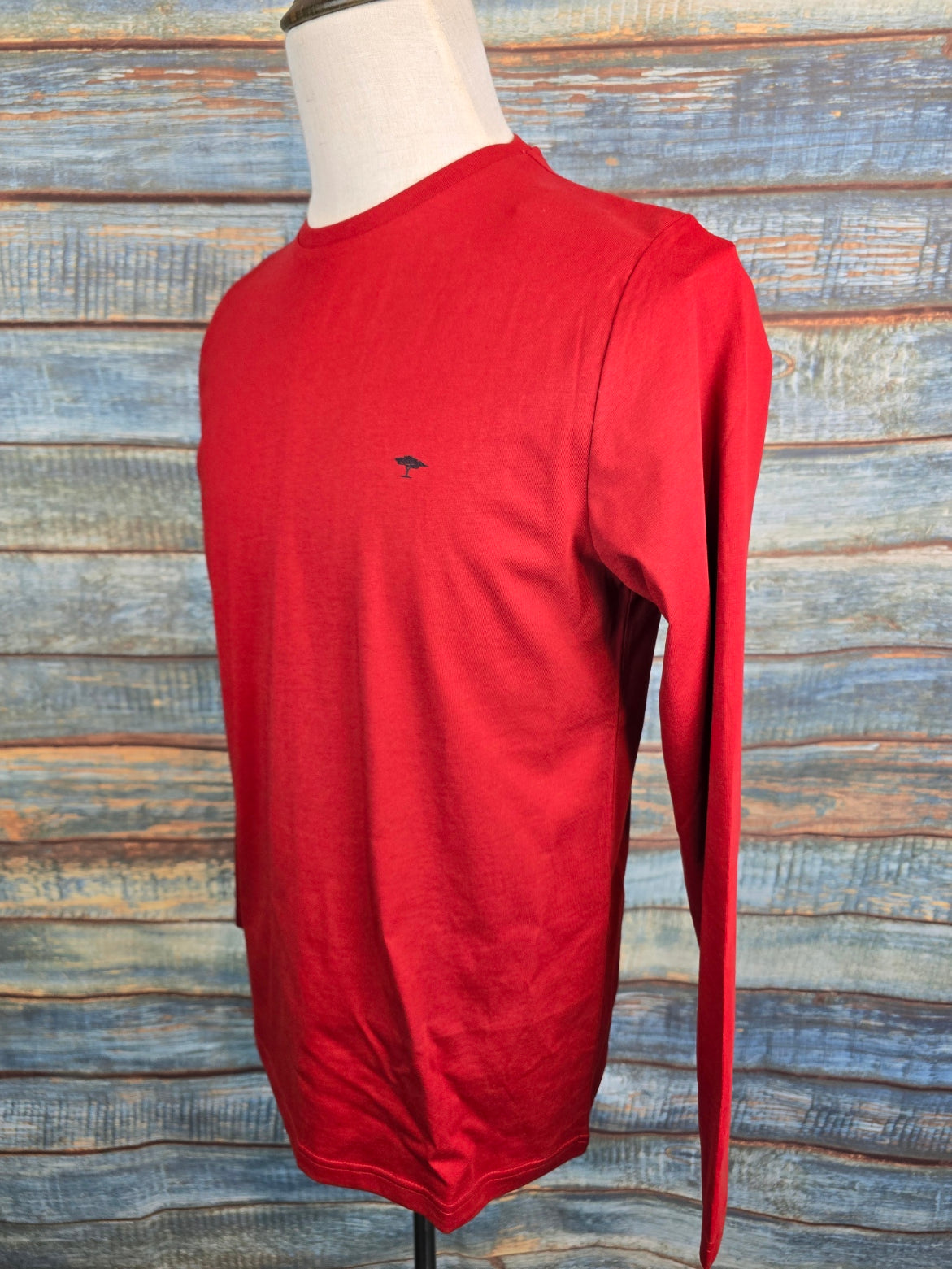 FYNCH HATTON LONG SLEEVE COTTON T-SHIRTS