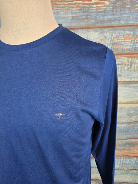 FYNCH HATTON LONG SLEEVE COTTON T-SHIRTS