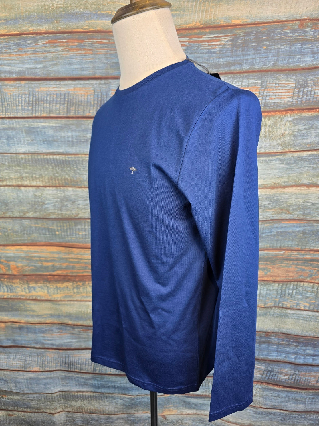 FYNCH HATTON LONG SLEEVE COTTON T-SHIRTS