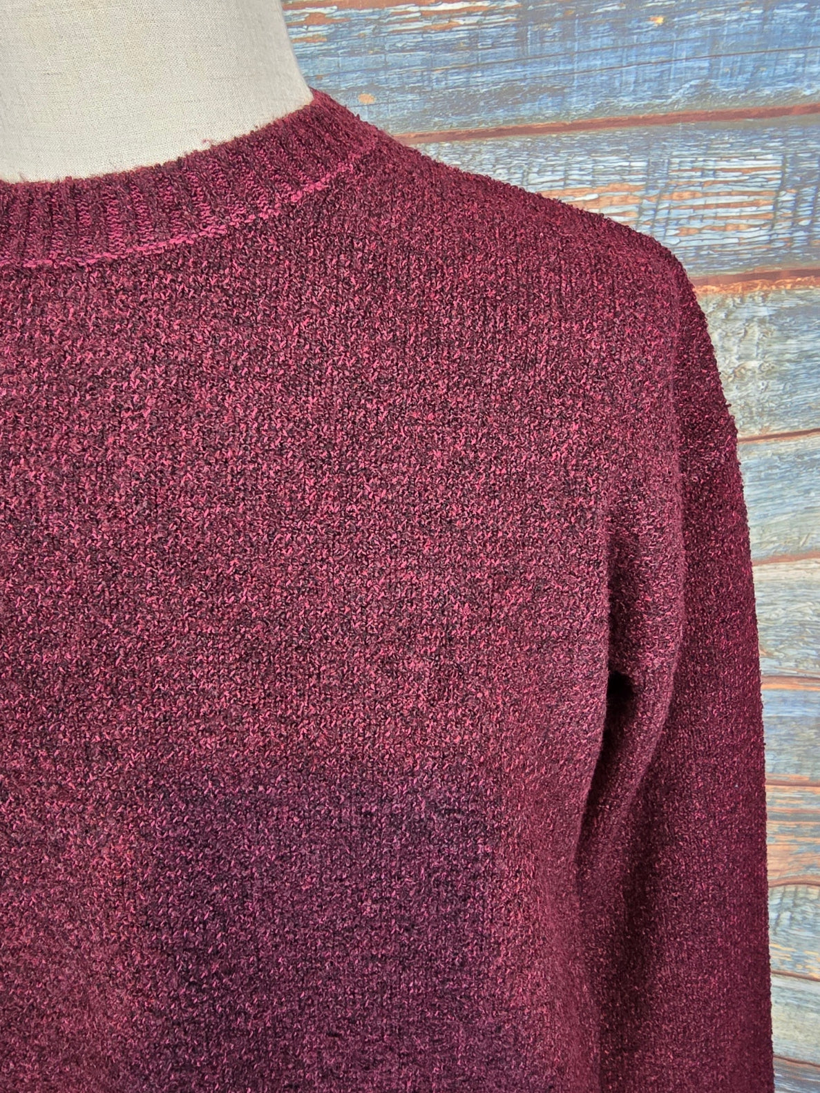 Guess Jeans round neck textured Jumper