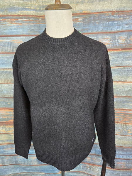 Guess Jeans round neck textured Jumper