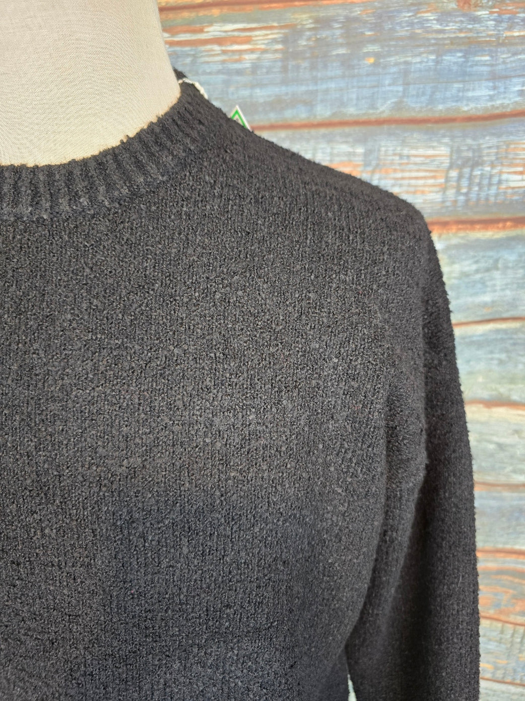 Guess Jeans round neck textured Jumper