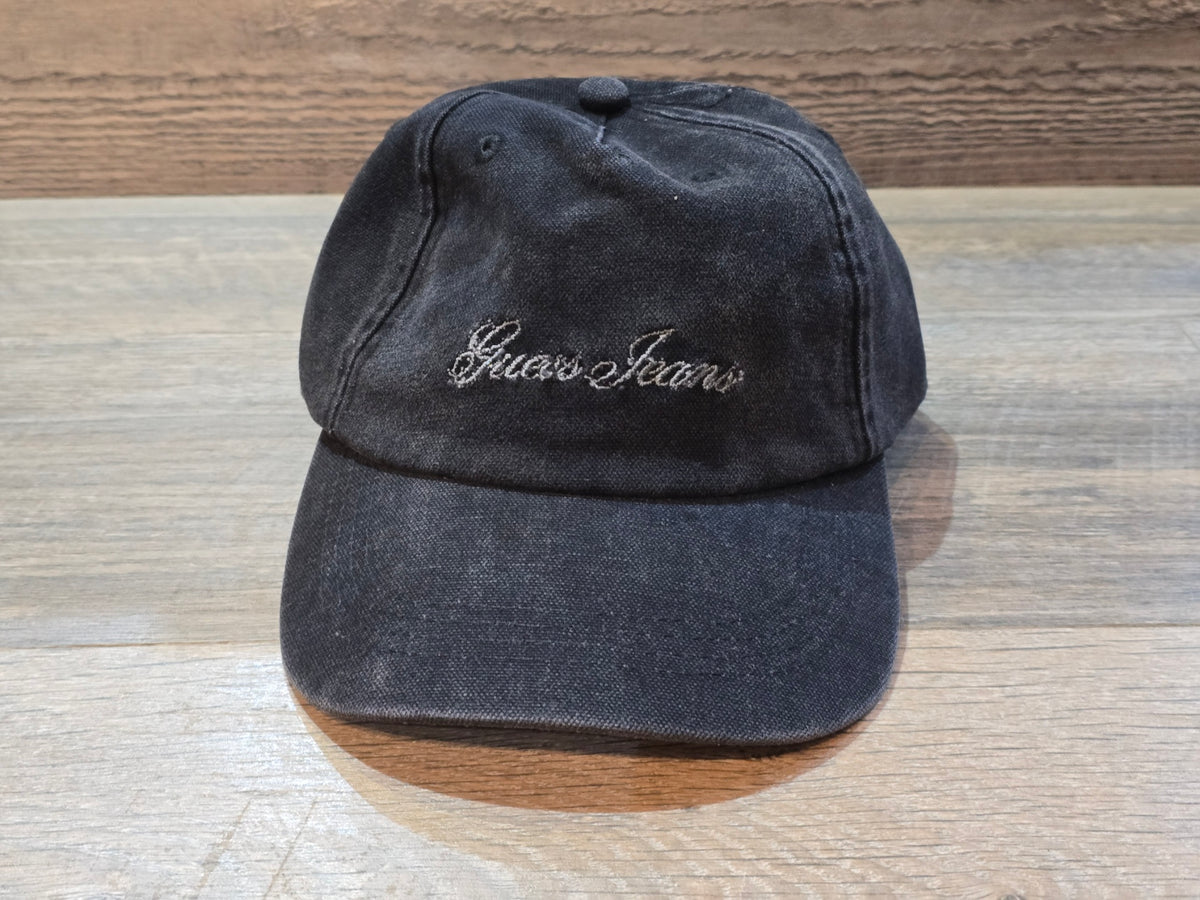 GUESS Jeans Enzyme-washed Logo Baseball Cap