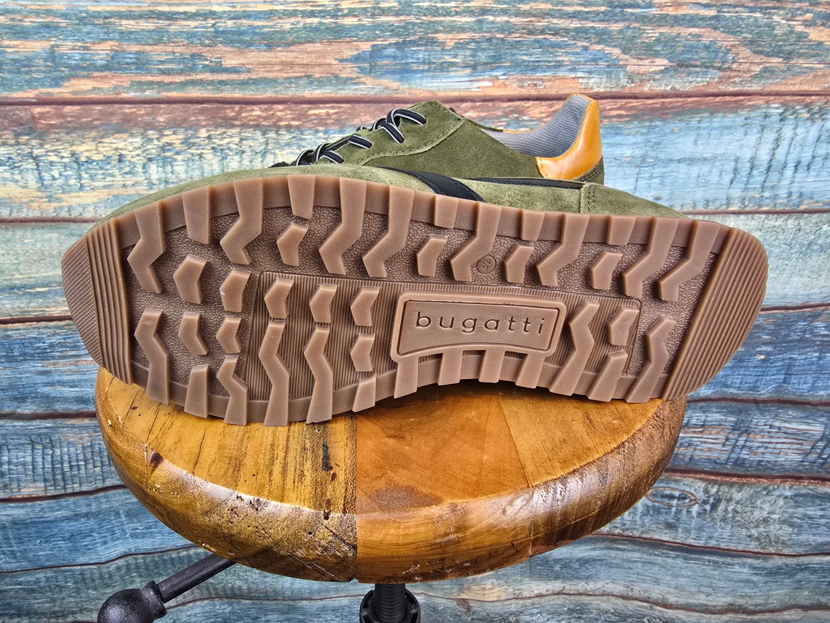 Bugatti Winter Suede Sneaker Green