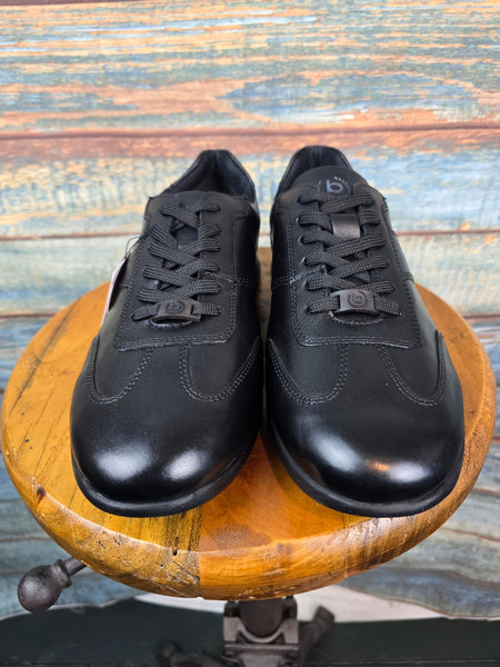 Bugatti Winter Black Leather Sneaker