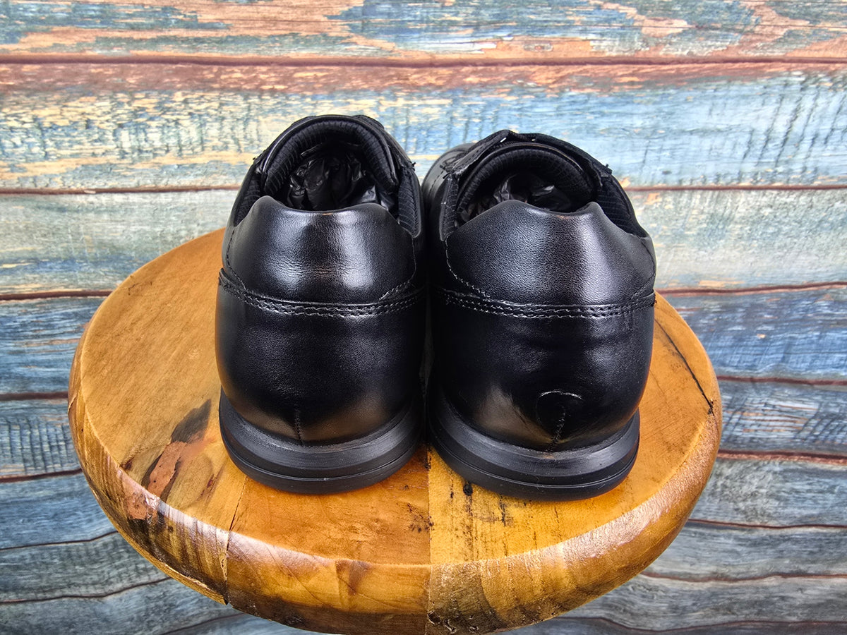 Bugatti Winter Black Leather Sneaker