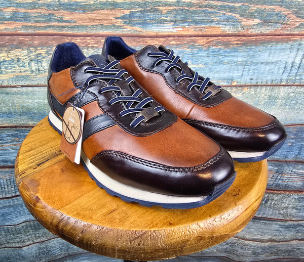 Bugatti Winter Leather Sneaker Cognac / Brown