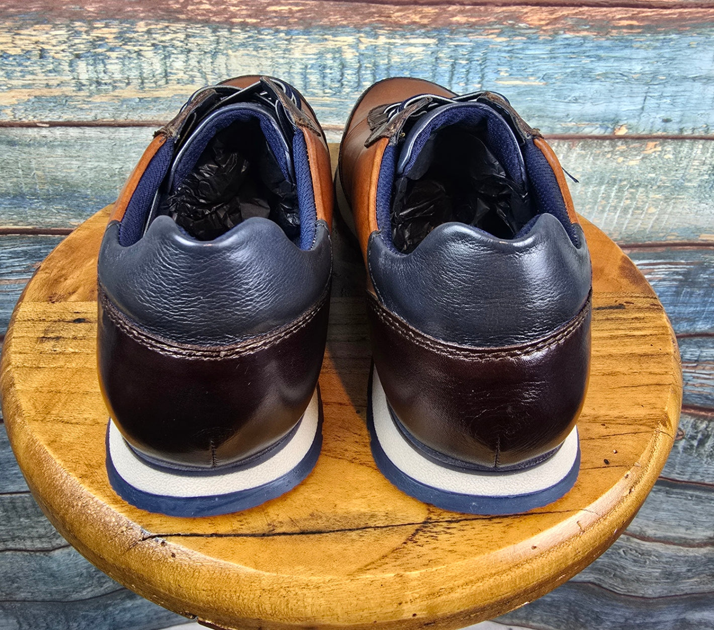 Bugatti Winter Leather Sneaker Cognac / Brown