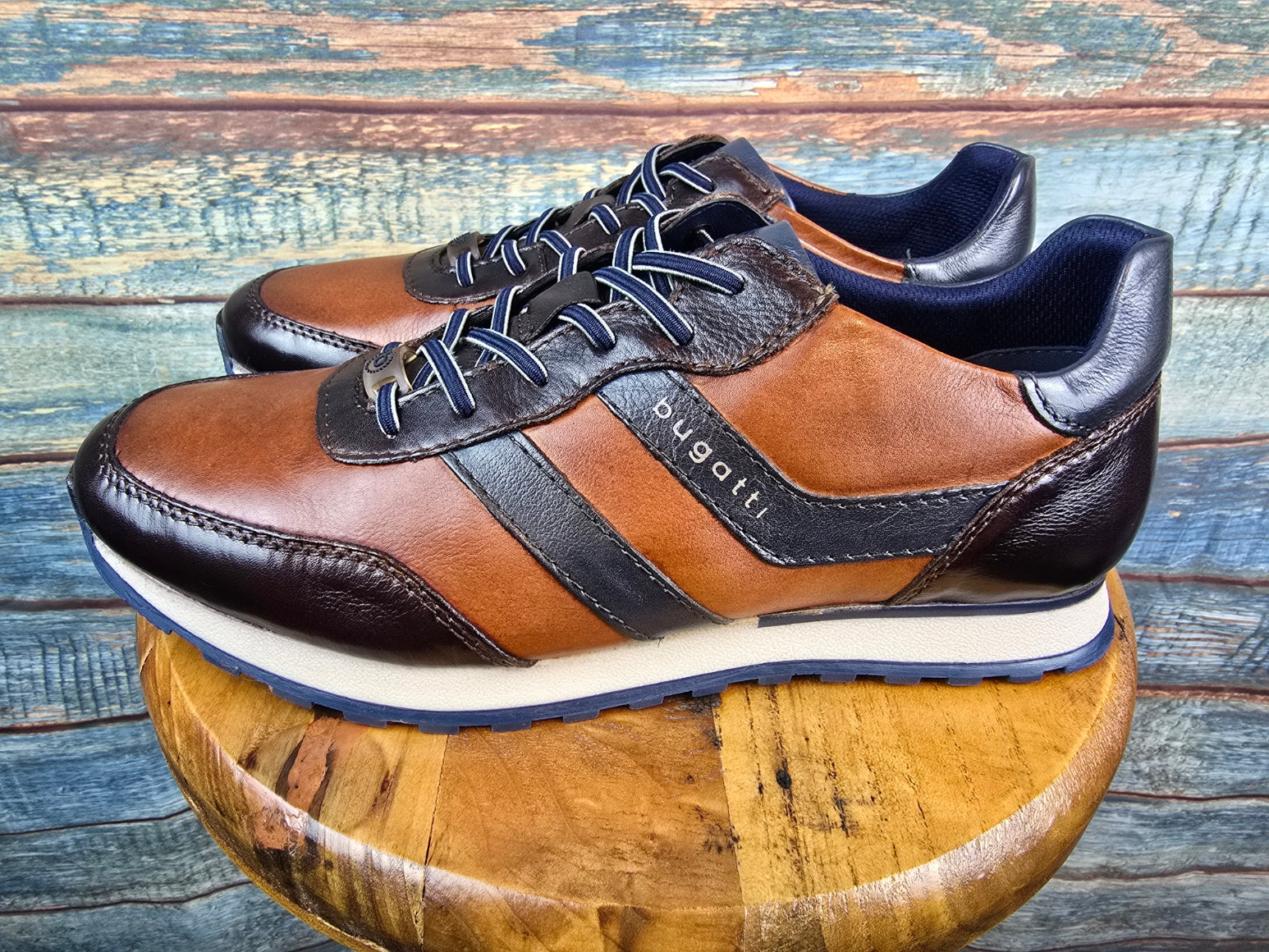 Bugatti Winter Leather Sneaker Cognac / Brown