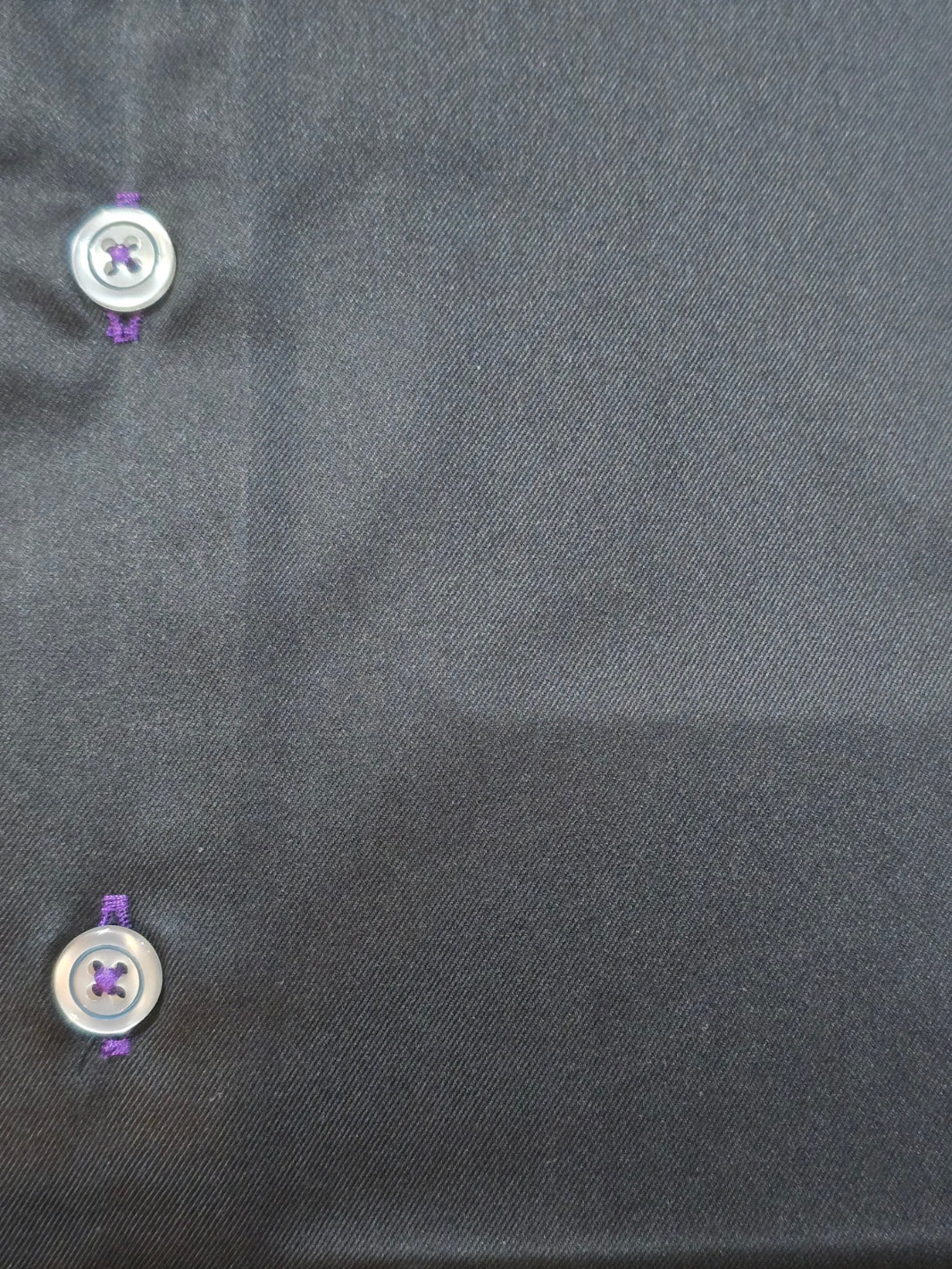 R2 - Amsterdam Black Poplin shirt