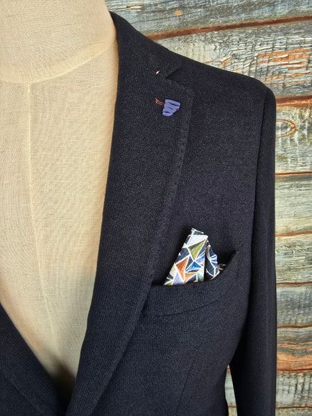 R2 Amsterdam Winter Jersey Stretch Jacket - Navy