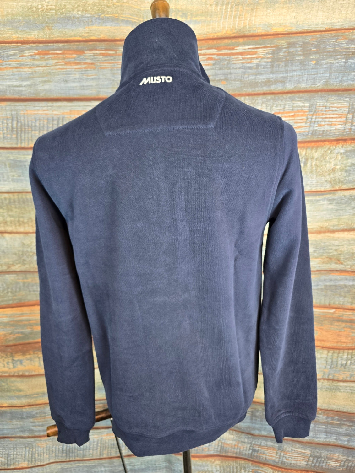 MUSTO MEN'S ORIGINAL 1/4 ZIP NECK SWEAT