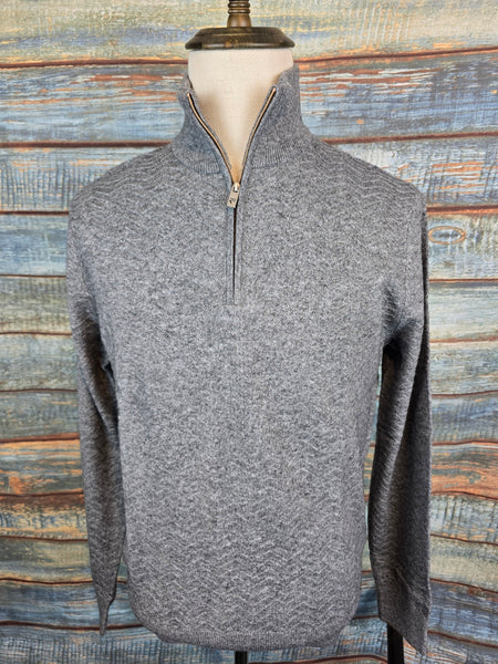 R2 - Amsterdam Wool blend half zip pullover