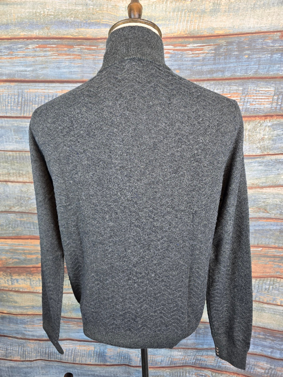 R2 - Amsterdam Wool blend half zip pullover