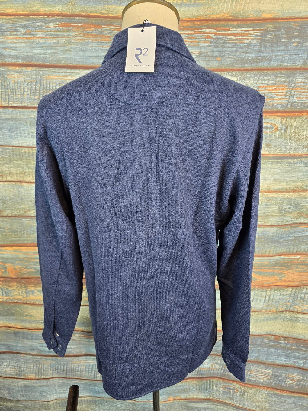 R2 - Amsterdam Wool blend knitted overshirt