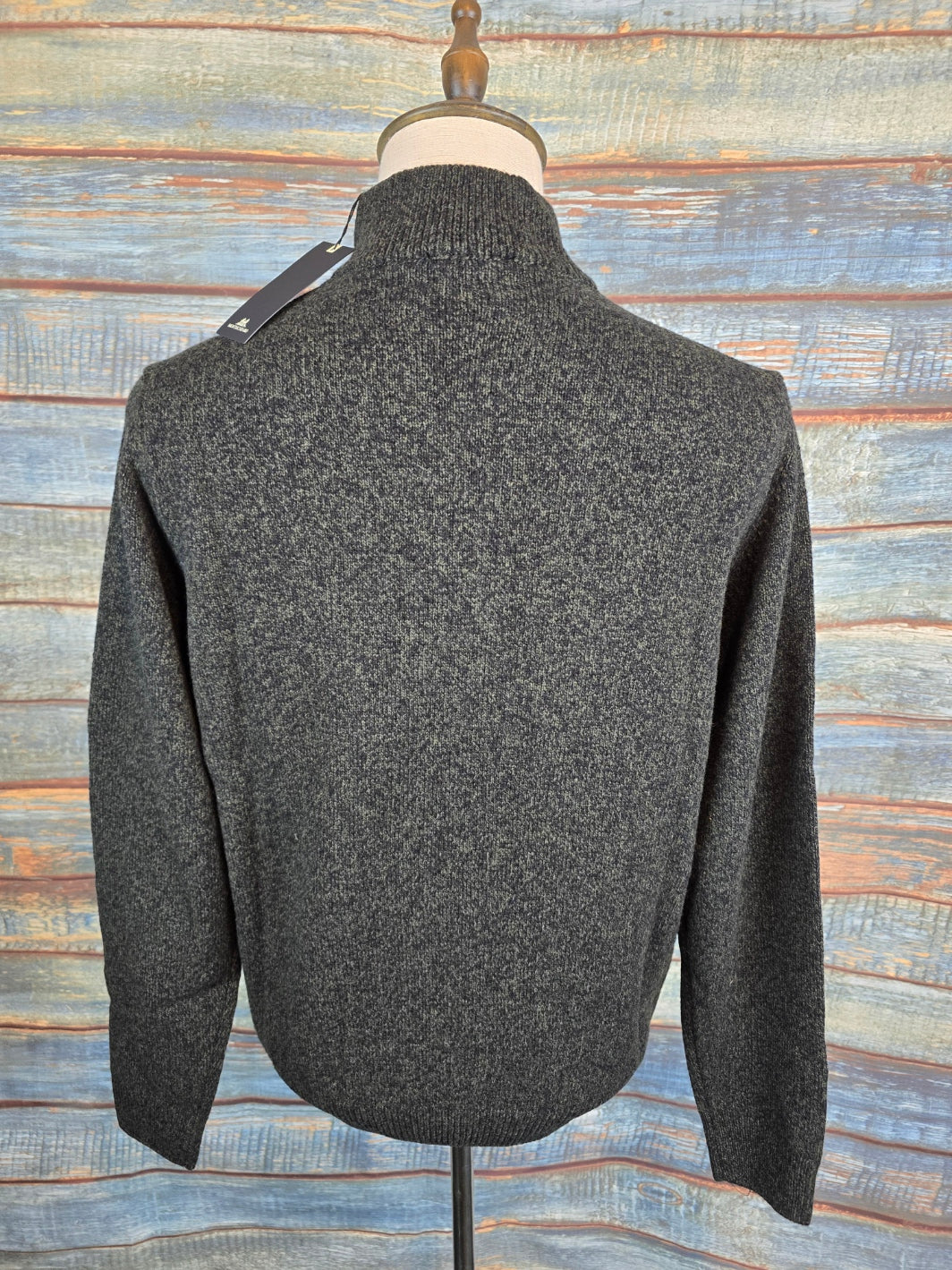 MONTECHIARO 1/4 Zip Lambswool Jumpers