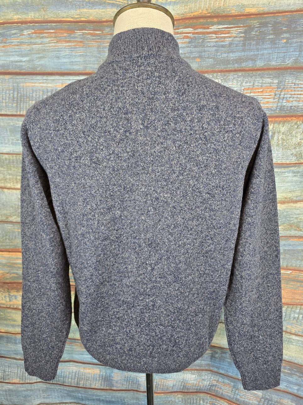 MONTECHIARO 1/4 Zip Lambswool Jumpers