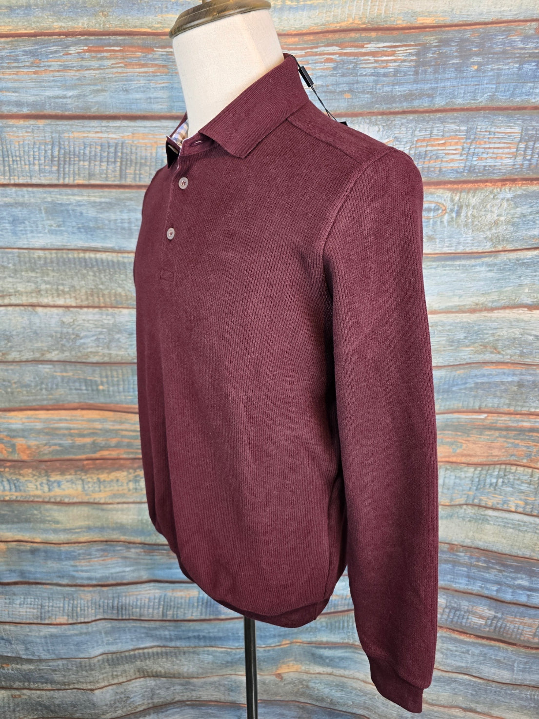 MONTECHIARO Winter Long sleeve Polo Sweatshirts