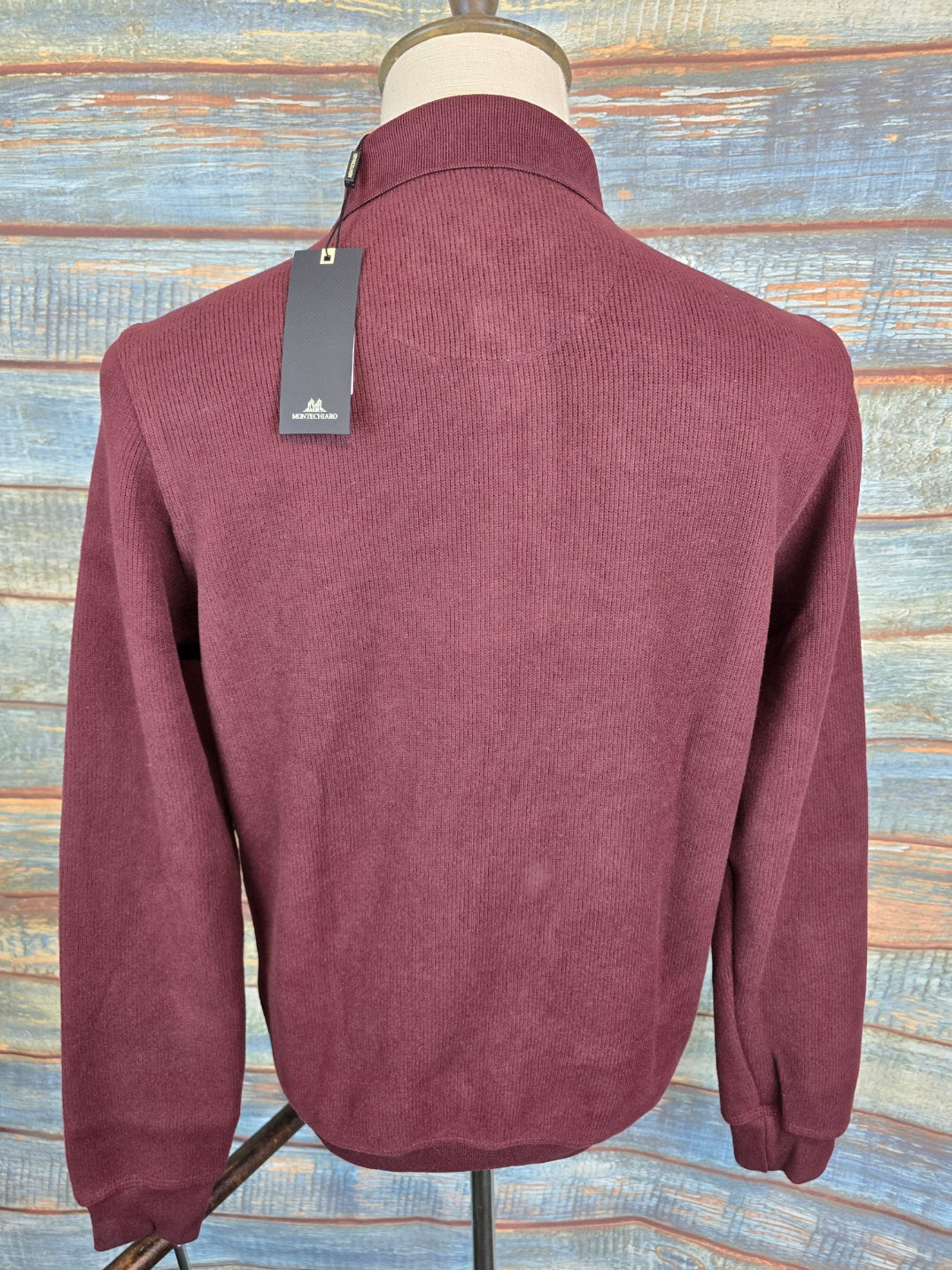 MONTECHIARO Winter Long sleeve Polo Sweatshirts