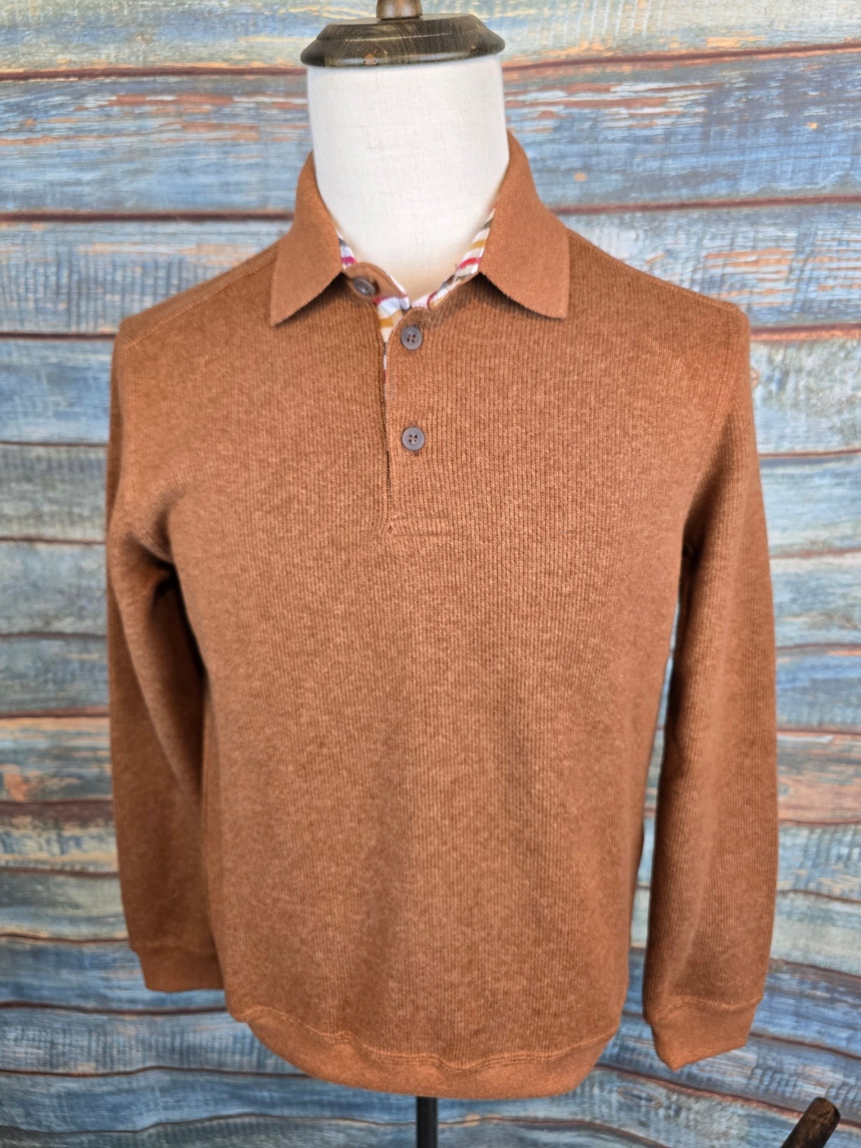 MONTECHIARO Winter Long sleeve Polo Sweatshirts