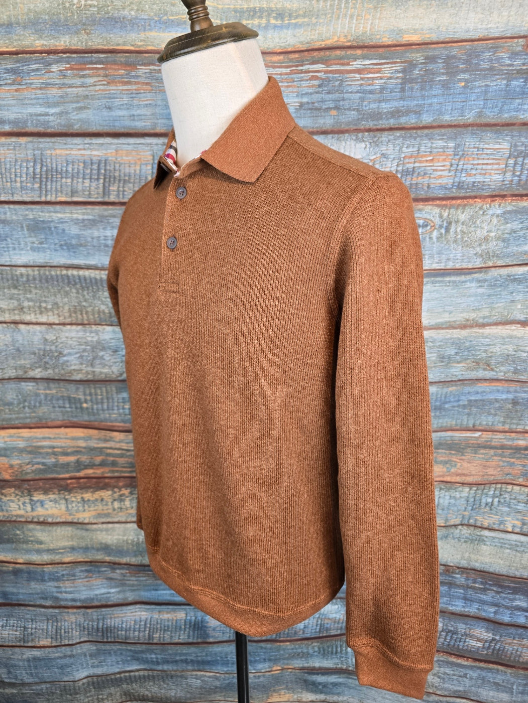 MONTECHIARO Winter Long sleeve Polo Sweatshirts