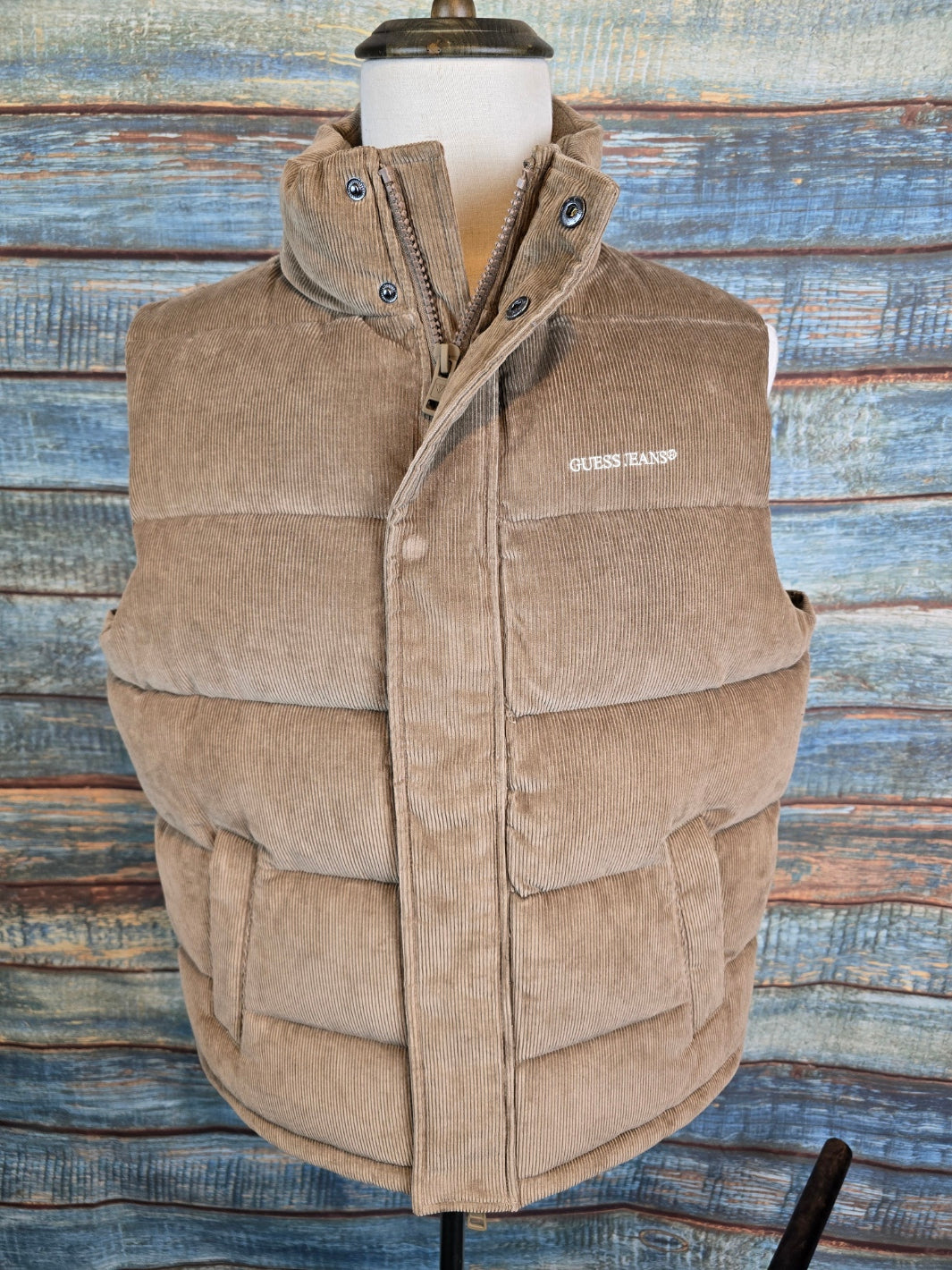 Guess Jeans Winter Cord Vest