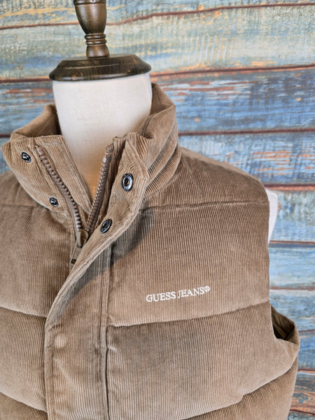 Guess Jeans Winter Cord Vest
