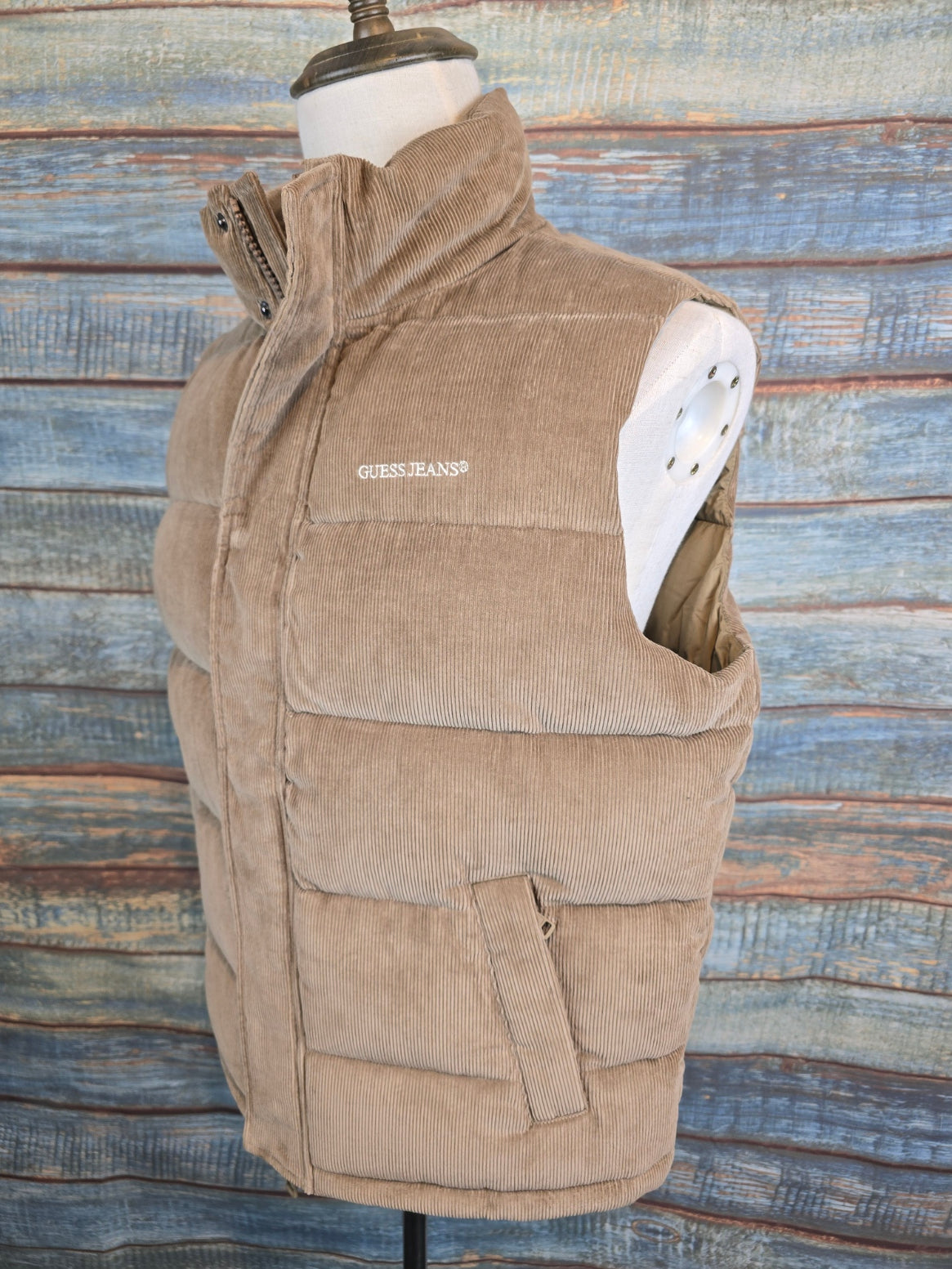 Guess Jeans Winter Cord Vest
