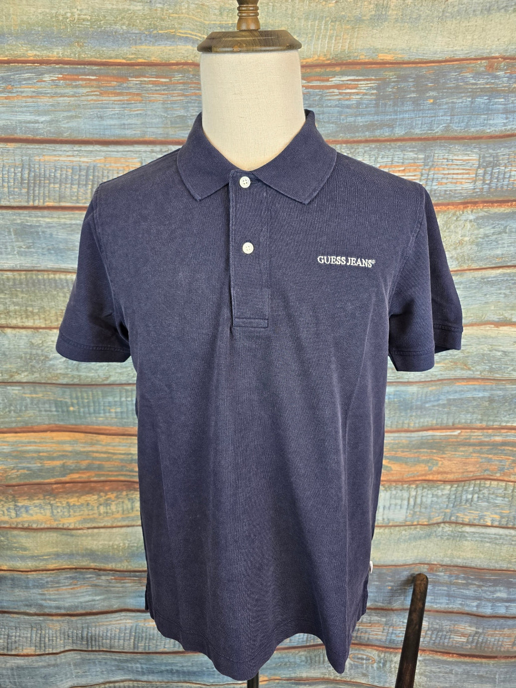 Guess Jeans Enzyme-washed Polo Shirt