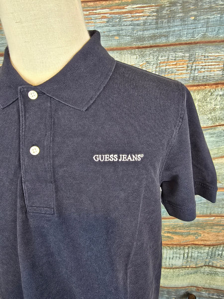 Guess Jeans Enzyme-washed Polo Shirt