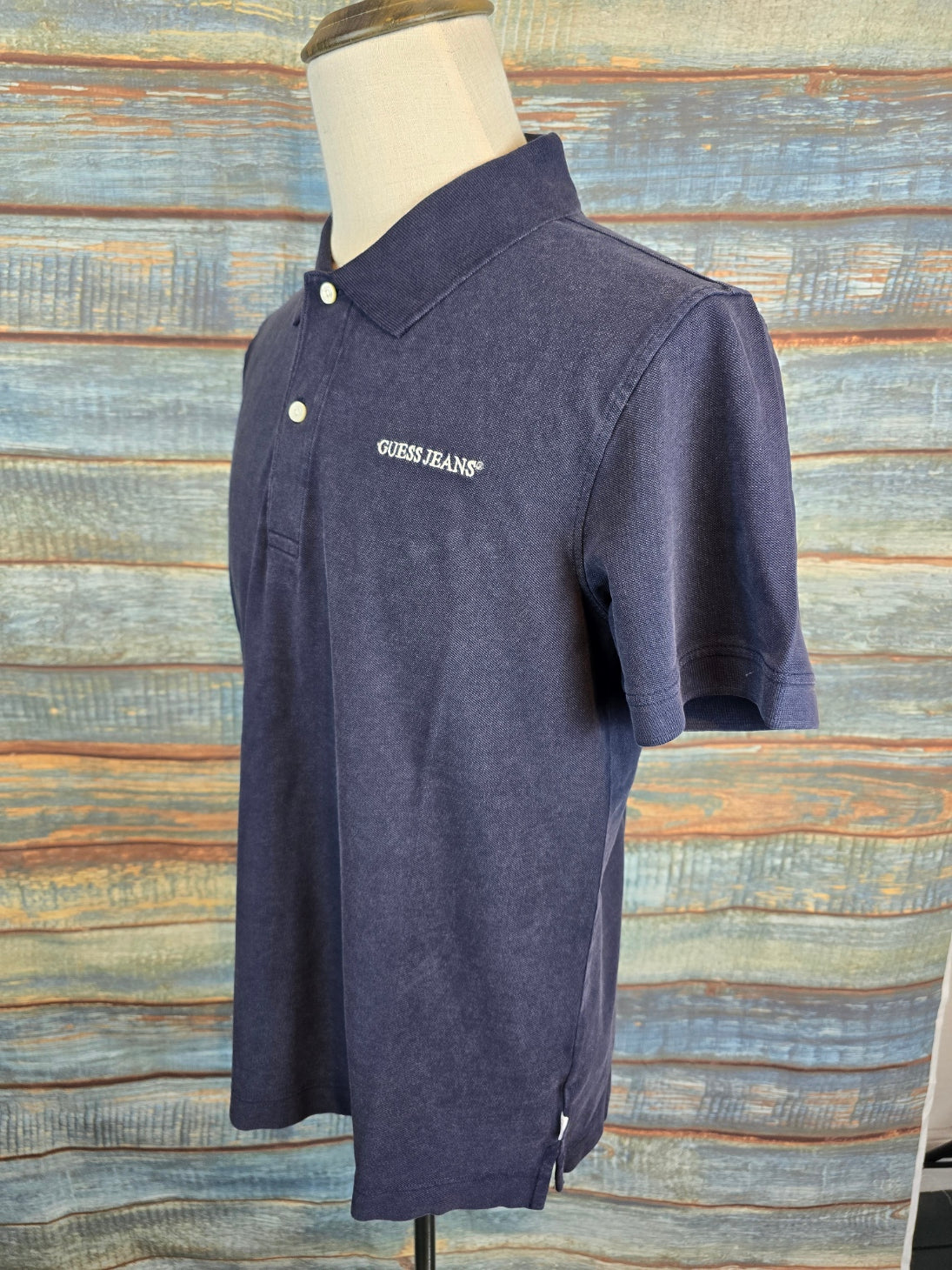 Guess Jeans Enzyme-washed Polo Shirt
