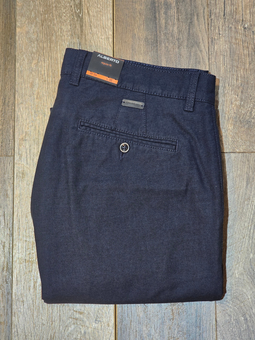 Alberto LOU-J Regular fit Wool Look Chinos