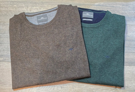 FYNCH-HATTON WINTER ROUND NECK WOOL & CASHMERE JUMPER