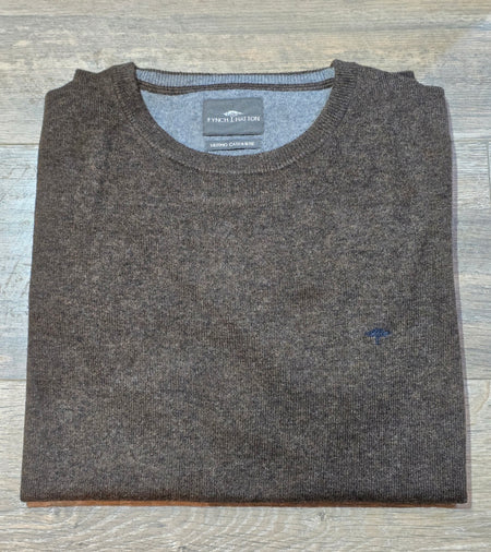 FYNCH-HATTON WINTER ROUND NECK WOOL & CASHMERE JUMPER