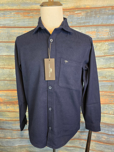 FYNCH-HATTON Heavy Flannel Over Shirt