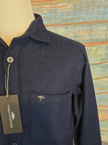 FYNCH-HATTON Heavy Flannel Over Shirt
