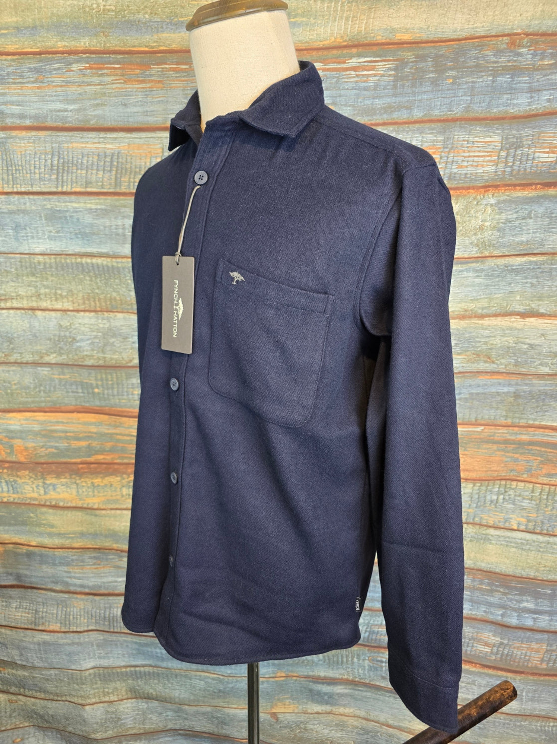 FYNCH-HATTON Heavy Flannel Over Shirt