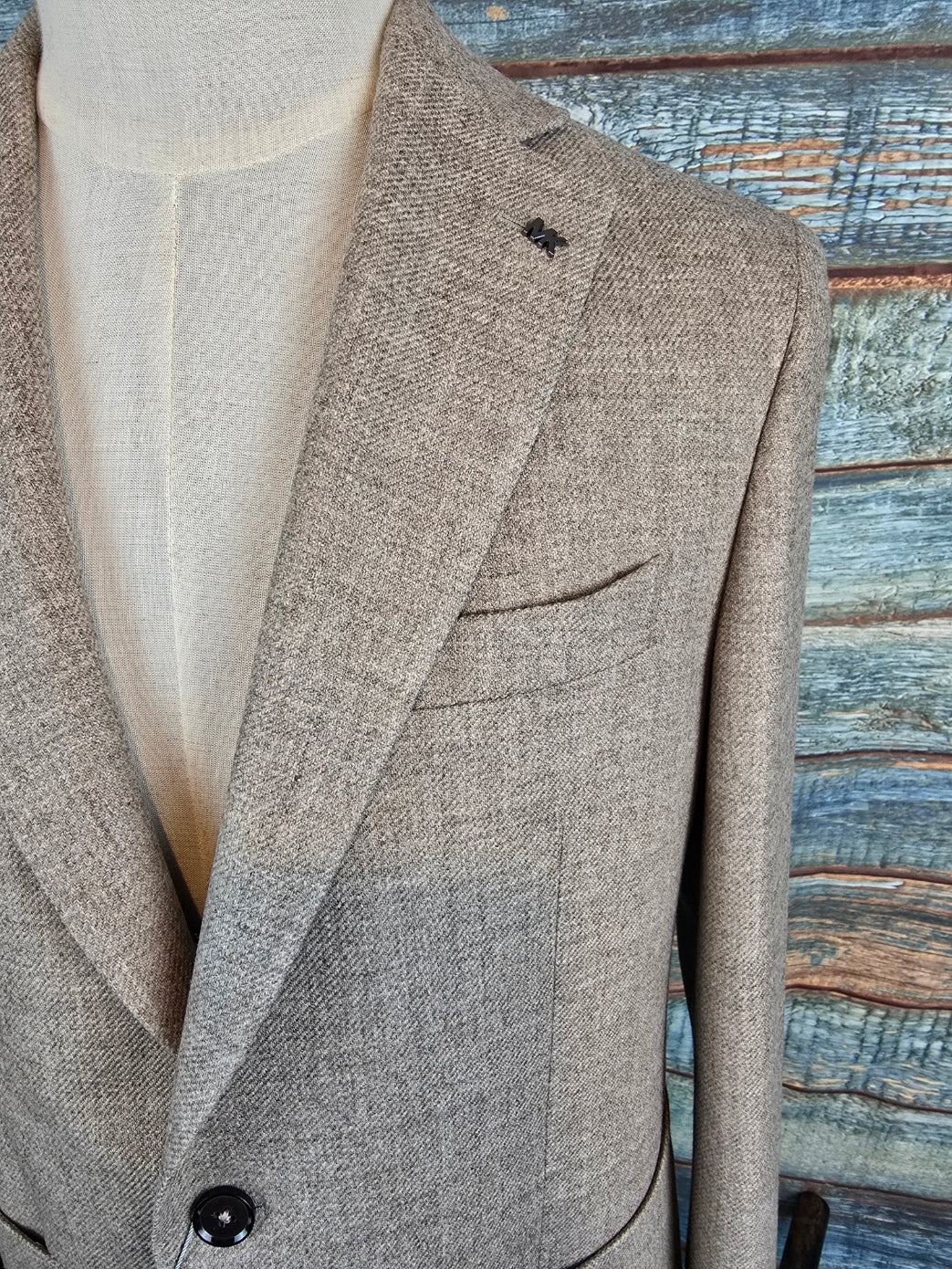 MICHAEL KORS Sand Pure Wool Blazer