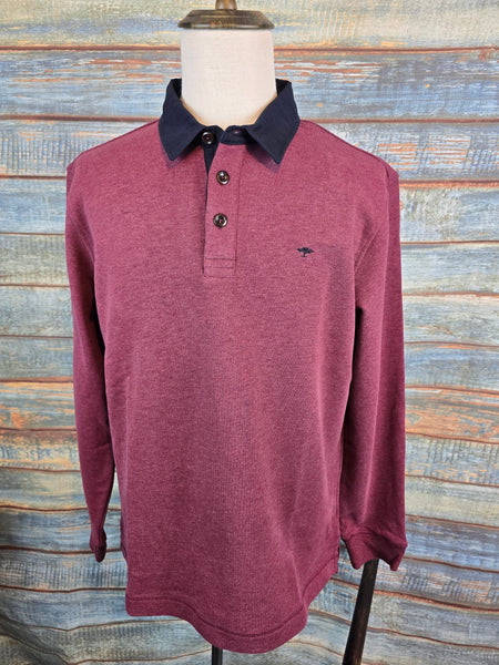 FYNCH-HATTON Cotton Sweat Rugby Shirt