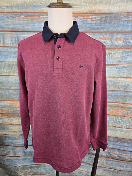 FYNCH-HATTON Cotton Sweat Rugby Shirt