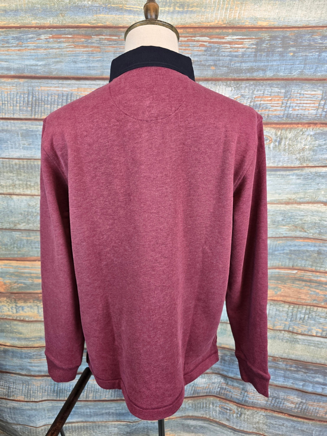 FYNCH-HATTON Cotton Sweat Rugby Shirt