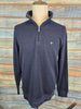 FYNCH-HATTON Cotton Structured Interlock 1/4 Zip Top