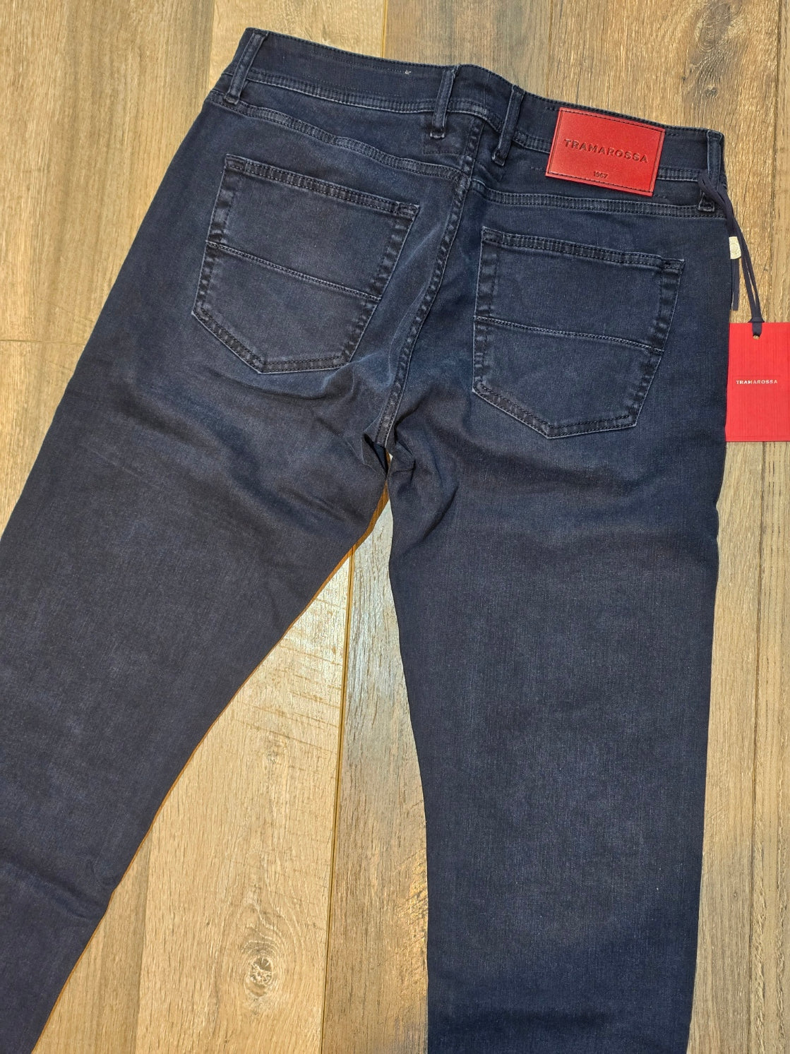 TRAMAROSSA MICHELANGELO Tapered Fit Jeans - Blue/Grey