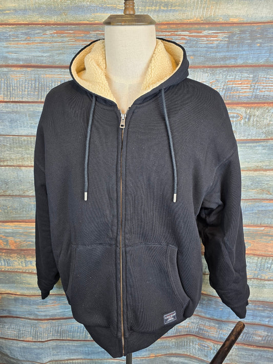 Guess Jeans Sherpa-lined Full zip Jacket
