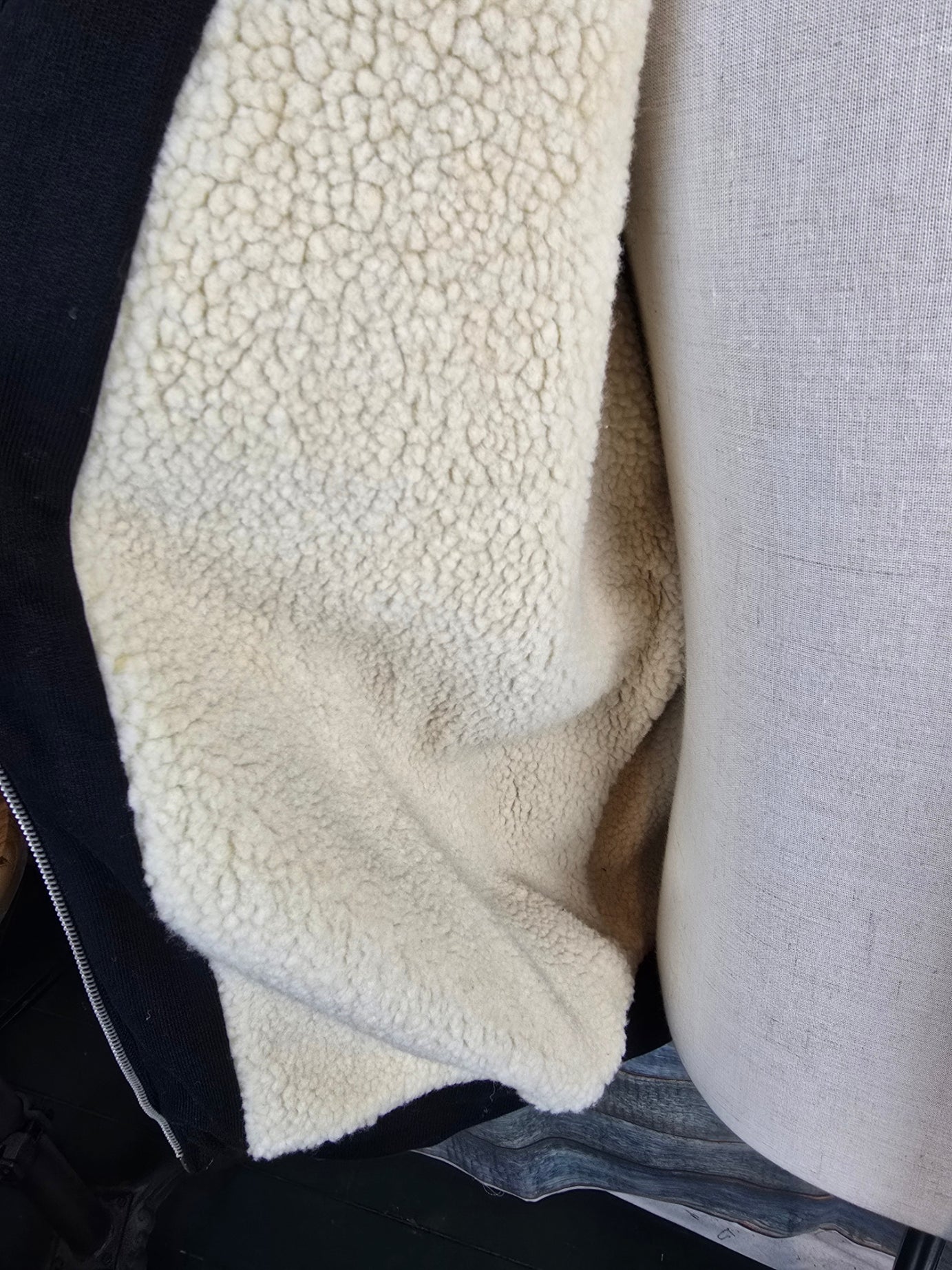 Guess Jeans Sherpa-lined Full zip Jacket