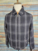 Guess Jeans Winter Plaid Charcoal Jacket