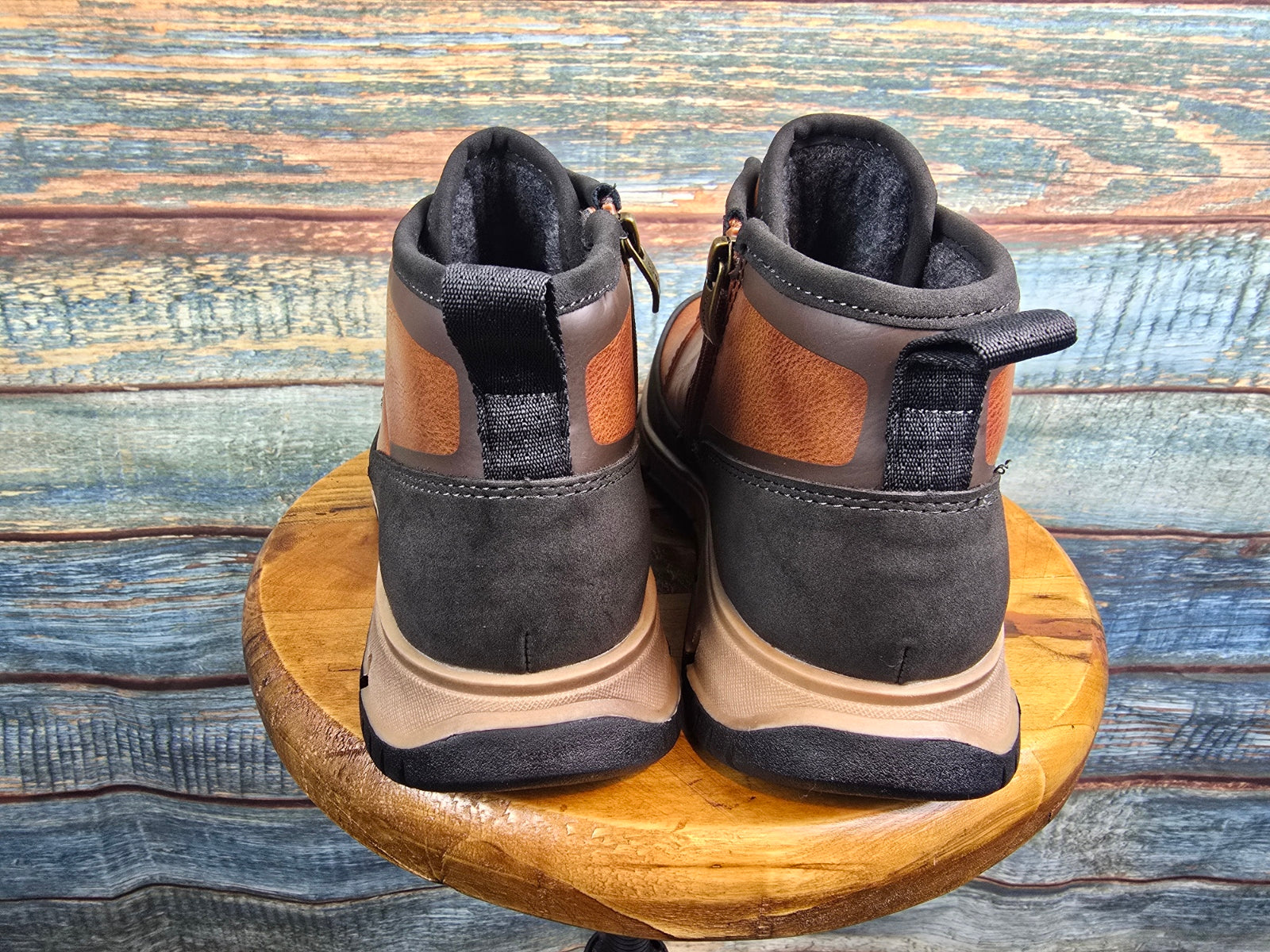 Bugatti Winter Lace-up Boots cognac