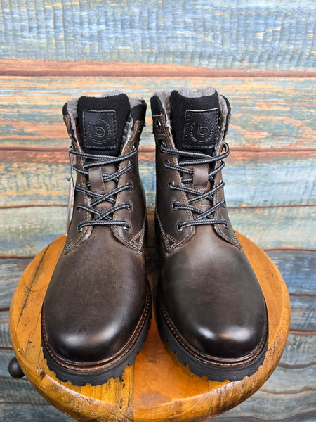 Bugatti Winter Dark Brown Lace-Up Boot