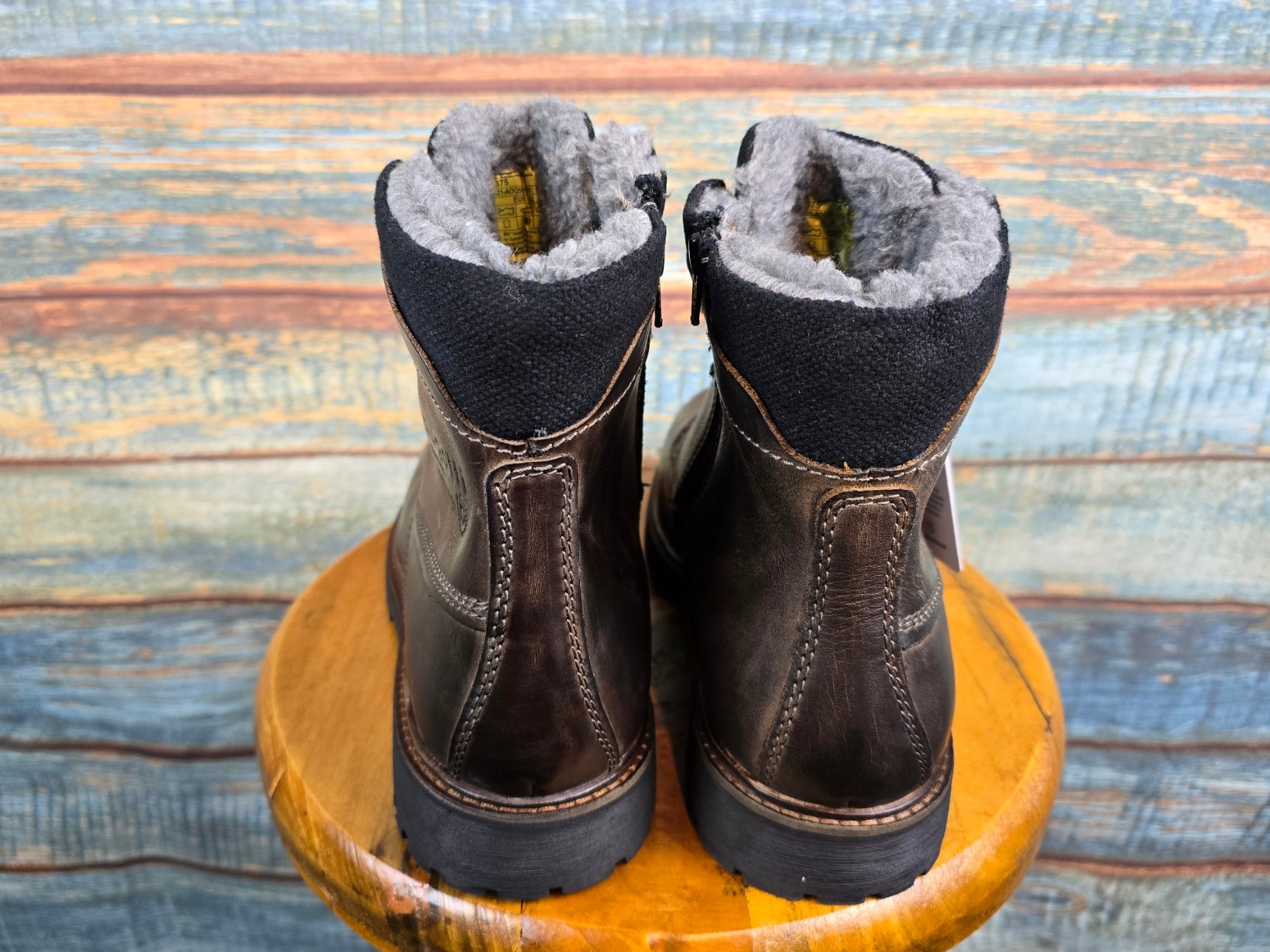 Bugatti Winter Dark Brown Lace-Up Boot